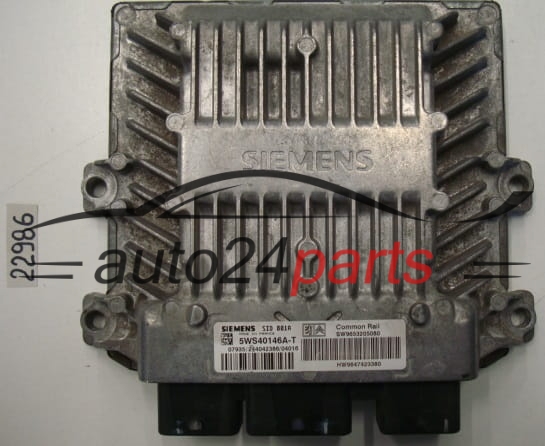 Μονάδα Ελέγχου Κινητήρα CITROEN PEUGEOT SID 801A, 5WS40146A-T, 5WS40146AT, SW9653205080