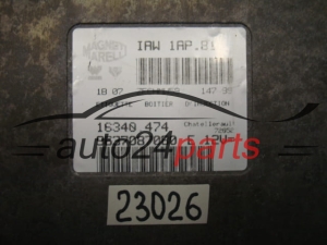 Sterownik silnika Peugeot 206 1.4 16301464 9636727080 – zdjęcie 2