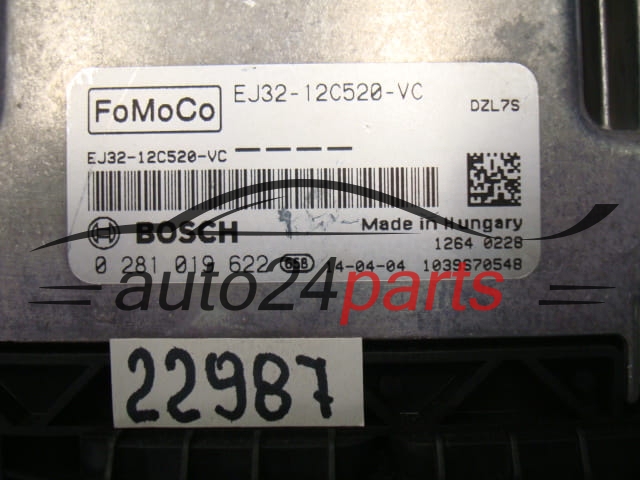 Μονάδα Ελέγχου Κινητήρα RANGE ROVER BOSCH 0 281 019 622, 0281019622, EJ32-J2C520-VC, EJ32J2C520VC