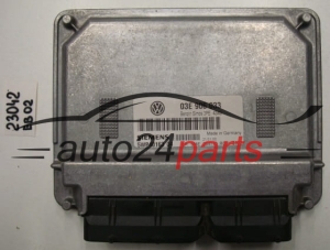 KOMPUTER STEROWNIK SILNIKA VOLKSWAGEN POLO 1.2 SIEMENS 5WP40163 04, 5WP4016304, 03E 906 033 , 03E906033, SIMOS 3PE 4340
