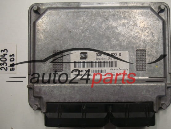 Μονάδα Ελέγχου Κινητήρα VW VOLKSWAGEN 03E906033D 5WP4019205