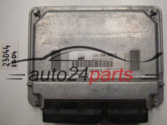 Sterownik silnika VW VOLKSWAGEN SEAT 03E906033D 5WP4012104 - 23044