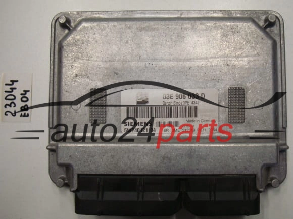 Centralina do motore VW VOLKSWAGEN SEAT 03E906033D 5WP4012104