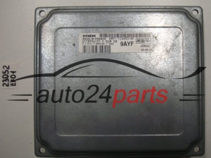 KOMPUTER STEROWNIK SILNIKA FORD FOCUS FIESTA SIEMENS S118934101 F, S118934101F, FoMoCo 4M51-12A650-HF, 4M5112A650HF, 9AYF, SIM28