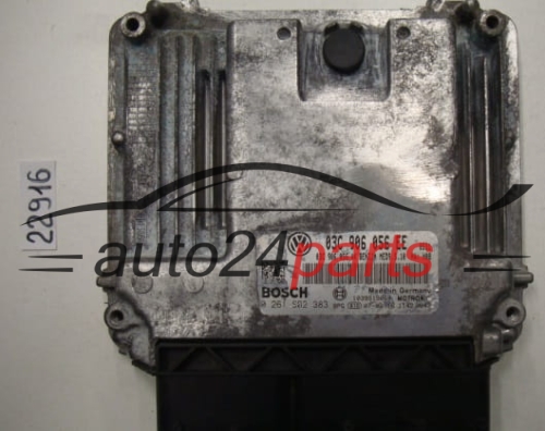 CENTRALINA DO MOTORE VW VOLKSWAGEN PASSAT BOSCH 0 261 S02 383, 0261S02383, 03C 906 056 EE, 03C906056EE, MED9.5.10