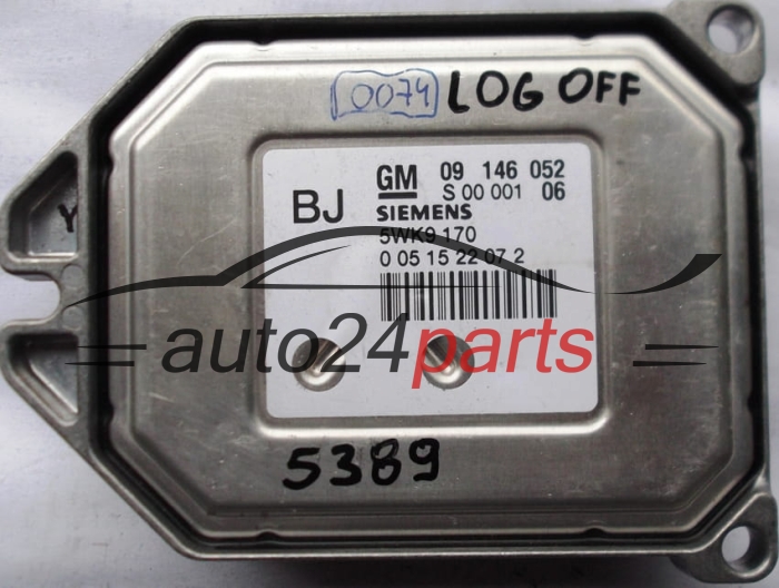 calculateur moteur pour opel omega 2.2 z22xe y22xe