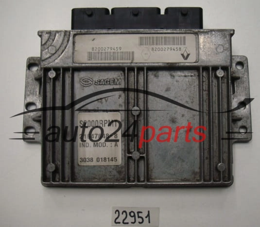 ECU ENGINE CONTROLLER CITROEN PEUGEOT 21647848-8, 216478488, 8200279458