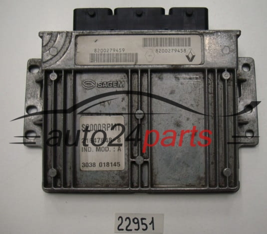 MOTORSTEUERGERÄT ECU STEUERGERAT CITROEN PEUGEOT 21647848-8, 216478488, 8200279458
