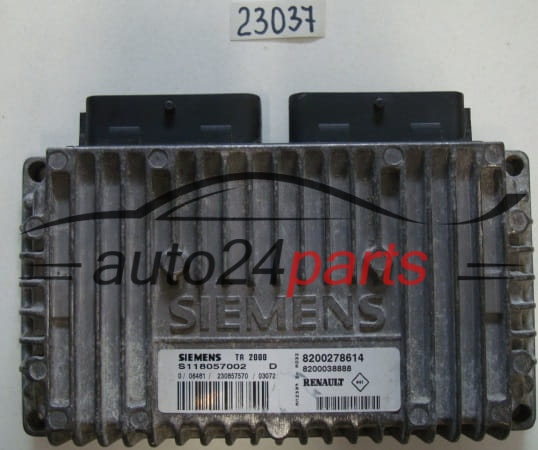 Getriebesteuergerät Steuergerät Automatik Getriebe RENAULT SCENIC S118057002 D, S118057002D, 8200278614