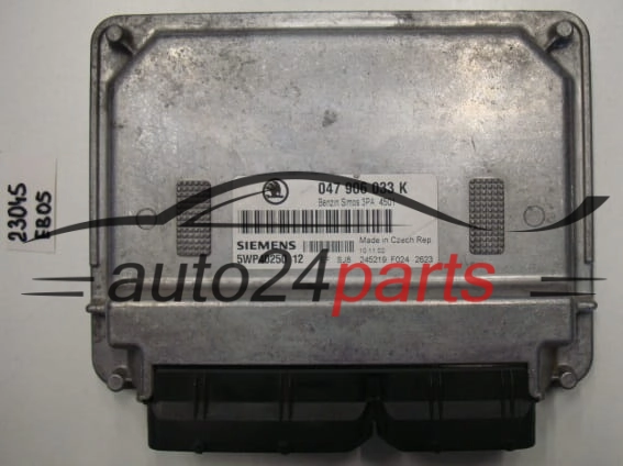 CALCULATEUR MOTEUR AUDI VW SEAT SKODA 5WP4025012, 5WP40250 12, 047 906 033 K, 047906033K