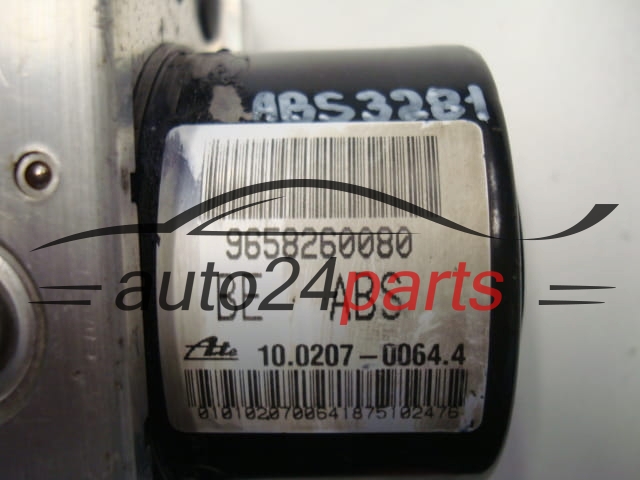 Αντλία αβς CITROEN PEUGEOT 9658260080, 10.0207-0064.4, 10020700644, 10.0970-1124.3, 10097011243