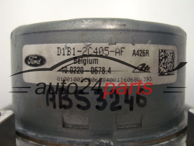 ABS PUMP FORD FIESTA D1B1-2C405-AF, D1B12C405AF, 10.0220-0678.4, 10022006784, D1B112C013BD, 10.0915-0109.3, 10091501093