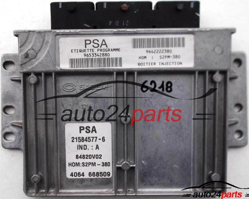 calculateur moteur pour citroen c4 1.4 