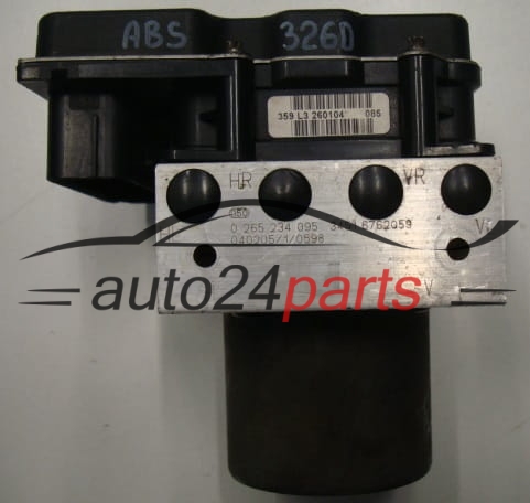 Bomba de abs BMW X5 BOSCH 0 265 234 095, 0265234095, 34516762059, 0265950351