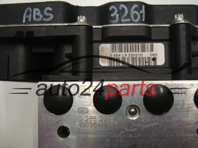 Αντλία αβς FIAT 500 BOSCH 0 265 230 814, 0265230814, 51853817, 0265951550