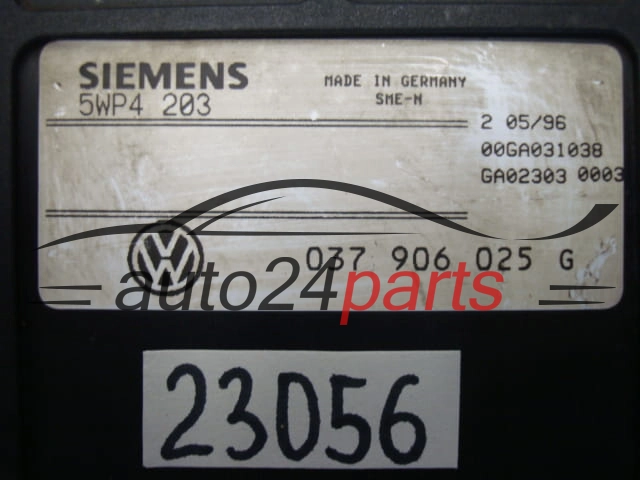 Sterownik silnika VW VOLKSWAGEN GOLF PASSAT 2.0 037906025G SIEMENS 5WP4404 - 23056