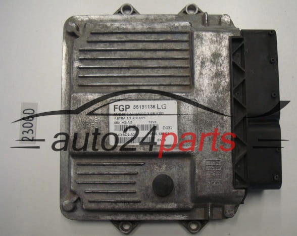 Sterownik silnika Opel Astra 1.3 CDTI 55191136LG 7160011901