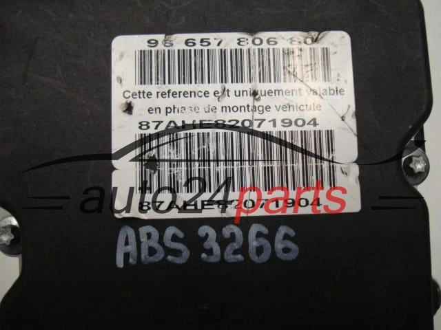 Αντλία αβς CITROEN BOSCH 0 265 230 456, 0265230456, 9660934580, 0265951105