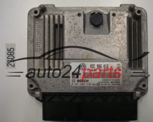 KOMPUTER STEROWNIK SILNIKA VW VOLKSWAGEN GOLF BOSCH 0 261 S04 390, 0261S04390, 03C 906 016, 03C906016, MED17.5.5 -  