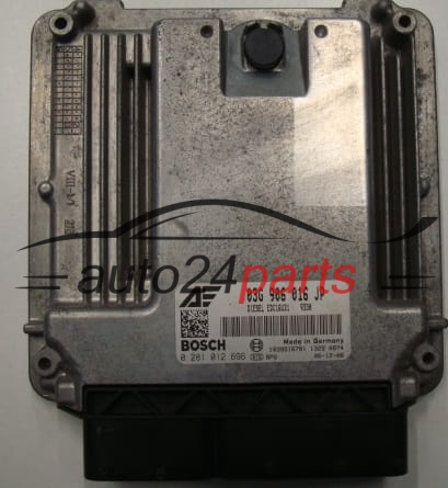 SEAT ALHAMBRA VW SHARAN 2.0 TDI 03G906016JP, 03G 906 016 JP, BOSCH 0281012696, 0 281 012 696, DIESEL EDC16U31 9771