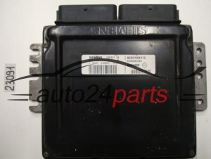 KOMPUTER STEROWNIK SILNIKA RENAULT CLIO 1.4 SIEMENS S118301111 A, S118301111A, 8200189312, 8200080285 - 23091