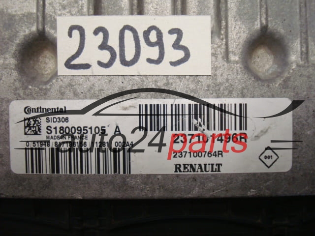 Sterownik silnika Dacia Duster S180095105A 237101496R – zdjęcie 2
