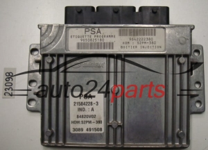 KOMPUTER STEROWNIK SILNIKA CITROEN C3 1.4 8V Sagem 21584228-3, 215842283, 9650825180, 9642222380 -   23098