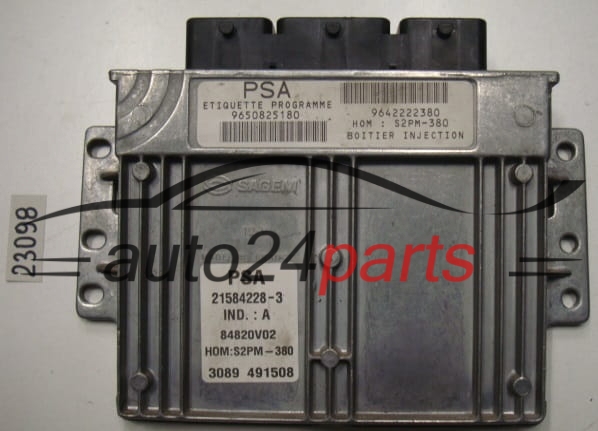 Sterownik silnika Citroen C3 1.4 8V 215842283 9650825180