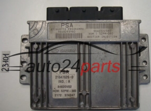KOMPUTER STEROWNIK SILNIKA CITROEN C3 1.4 Sagem 21647626-0, 216476260, 9648293980, 9642222 - 23101