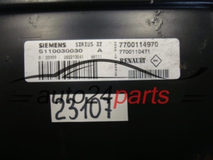 Sterownik silnika Renault Megane Scenic 1.6 S110030030A 7700114970 – zdjęcie 3
