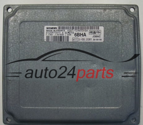 FORD FIESTA SIEMENS SIM 210 S120977015 A, S120977015A, 4S61-12A650-SA, 4S6112A650SA, J38AC, 6BHA
