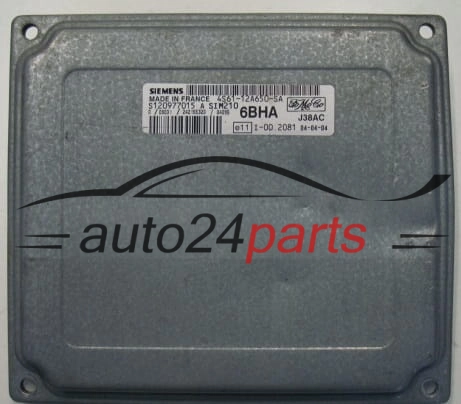 FORD FIESTA SIEMENS SIM 210 S120977015 A, S120977015A, 4S61-12A650-SA, 4S6112A650SA, J38AC, 6BHA