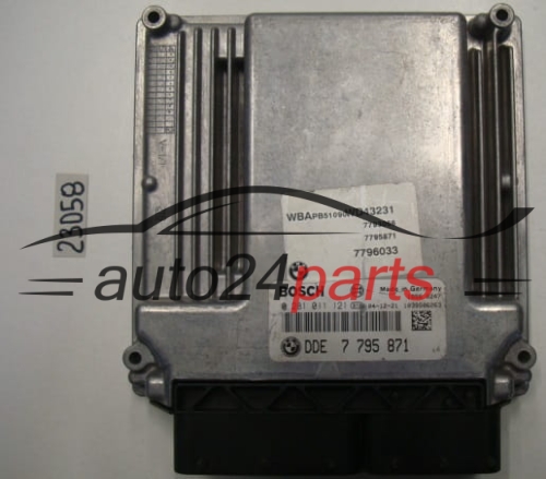 CENTRALITA DE MOTOR BMW BOSCH  0281011121 DDE7795871 7795871