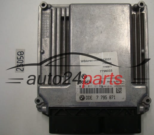 Μονάδα Ελέγχου Κινητήρα BMW BOSCH 0281011121 DDE7795871 7795871