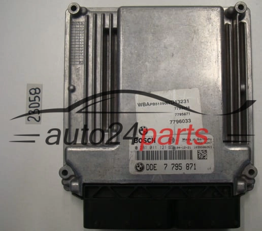 Μονάδα Ελέγχου Κινητήρα BMW BOSCH 0281011121 DDE7795871 7795871