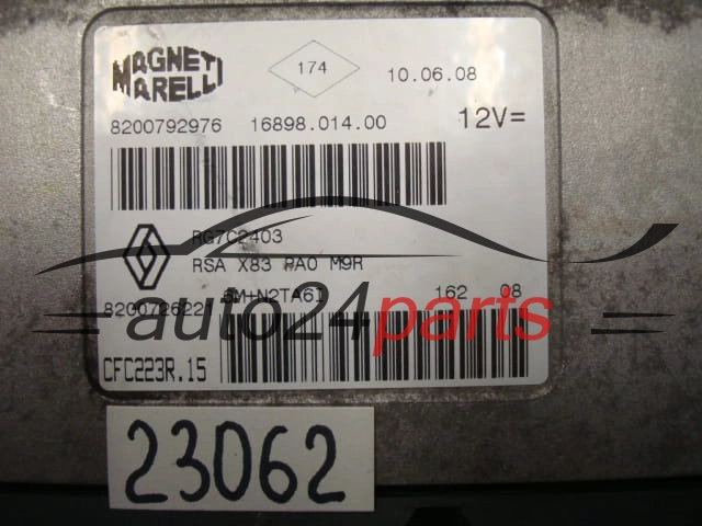 Ecu Caja de cambios automática RENAULT TRAFIC CFC223R.15, CFC223R15, 8200792976, 8200726221
