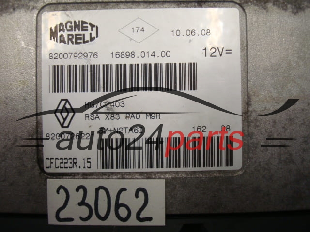 Computador caixa de velocidades automática RENAULT TRAFIC CFC223R.15, CFC223R15, 8200792976, 8200726221
