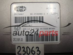 Ecu Automatic Gearbox FIAT 500 CFC 319F.03, CFC319F03, 55278887