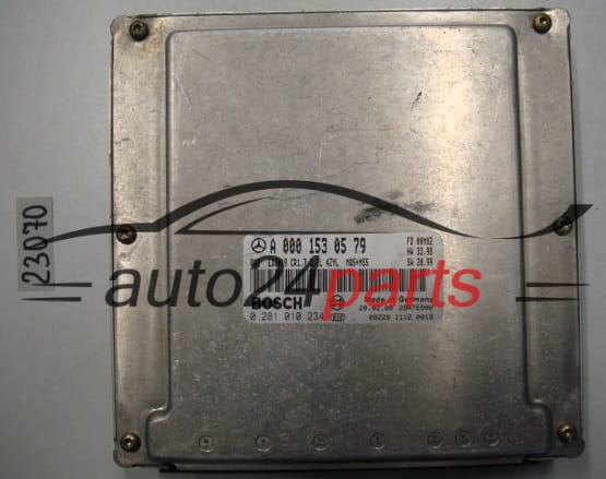 Μονάδα Ελέγχου Κινητήρα MERCEDES BENZ BOSCH 0 281 010 234, 0281010234, A 000 153 05 79, A0001530579, CR1.7