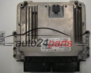 Μονάδα Ελέγχου Κινητήρα FORD TRANSIT COURIER BOSCH 0 281 033 283, 0281033283, FT7A-12A650-RB, FT7A12A650RB