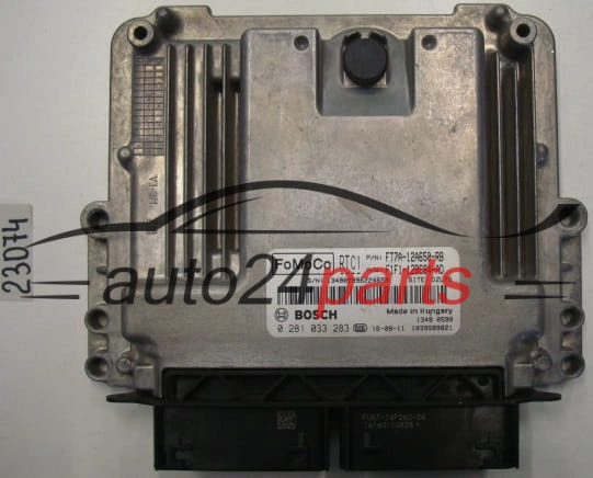Μονάδα Ελέγχου Κινητήρα FORD TRANSIT COURIER BOSCH 0 281 033 283, 0281033283, FT7A-12A650-RB, FT7A12A650RB