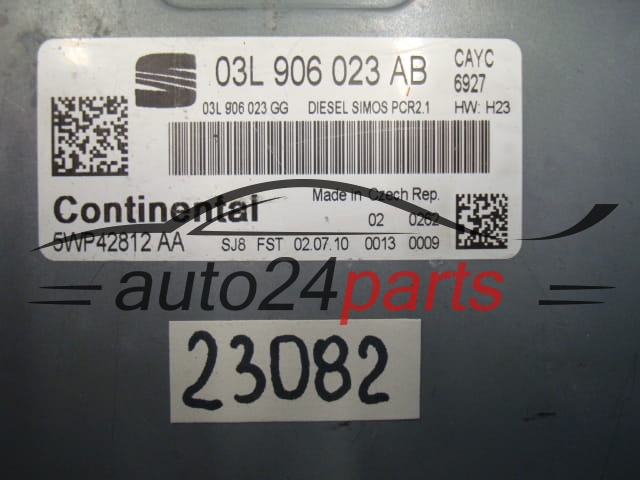 CENTRALITA DE MOTOR SEAT LEON 03L 906 023 AB, 03L906023AB, 03L906023, 5WP42812AA