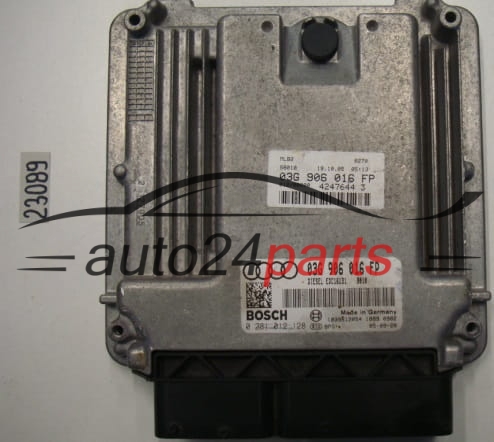 AUDI A4 BOSCH 0 281 012 128, 0281012128, 03G 906 016 FP, 03G906016FP