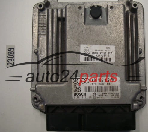 AUDI A4 BOSCH 0 281 012 128, 0281012128, 03G 906 016 FP, 03G906016FP