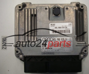 Μονάδα Ελέγχου Κινητήρα AUDI A4 BOSCH 0 281 019 895, 0281019895, 03L 906 018 SK, 03L906018SK, EDC17C46