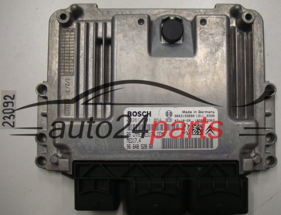 Μονάδα Ελέγχου Κινητήρα PEUGEOT 207 1.6 THP BOSCH 0 261 201 864, 0261201864, 96 648 528 880, 96648528880