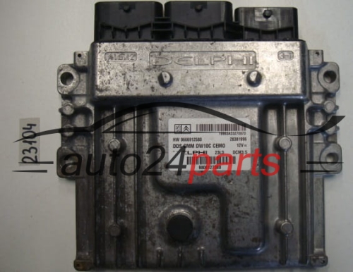 MOTORSTEUERGERÄT ECU STEUERGERAT CITROEN PEUGEOT DCM3.5, 28381996, 9806127380, 9666912580