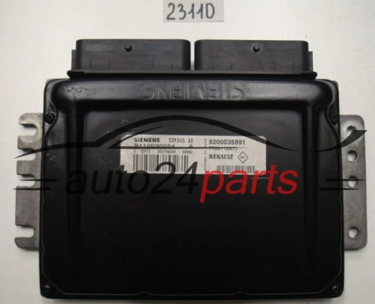Μονάδα Ελέγχου Κινητήρα RENAULT MEGANE SCENIC S110030054 A, S110030054A, 8200035891, SIRIUS 32