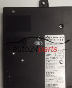 CENTRALKA MODUL STEROWNIK BLUETOOTH VW VOLKSWAGEN TOURAN 3C8 035 730 B, 3C8035730B - 