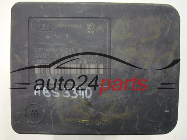 Αντλία αβς CITROEN 9674415980, 10.0206-0423.4, 10020604234, 10.0960-3926.3, 10096039263
